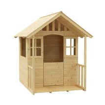 Villa Kinder Spielhaus Für Den Garten Holz - Zwerkules