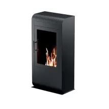 Biocamino Da Pavimento Tecno Air System "ruby Modello Giga" Nero, 3 Kw