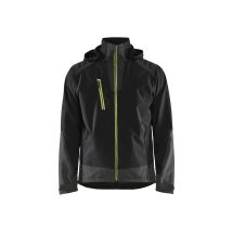 Blaklader - Chaqueta Softshell Repelente Al Agua T.xxl - Negro/amarillo - 474925139933-xxl