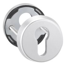 Chiusura a chiave di protezione porta 6533 + 6633 – Acciaio inox opaco – Diametro 55 mm – Classe di resistenza ES 0