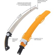 Sugoi Arborist Handsäge 420 mm – Hochwertige japanische Astsäge für Baumpflege – Silky