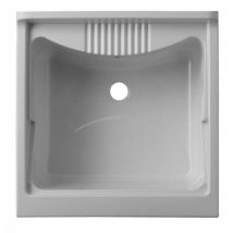 Negrari – Vasca ricambio per lavatoio 60x45 cm – Polipropilene – 45x50 cm, 45x60 cm, 50x50 cm, 60x45 cm, 60x50 cm, 60x60 cm, 75x60 cm, 80x50 cm, 