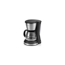 6 Tasses-550 W-porte-filtre Pivotant-arrêt Automatique - Noir Et Inox - Kitchenchef