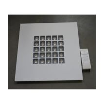 Luminaire Plafonnier Led 25w Encastré Acier Blanc 596x596x36mm 4000k 4200lm 40-80° Non-dimmable Alim 230v Ip20 Creavo Trilux