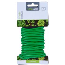 Alambre forrado para jardín 5 metros – Grosor 5 mm – Ideal para tutorado de plantas – Color verde