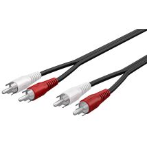 Cavo Di Collegamento Stereo 2x Rca, 2 Spina Rca (audio Sinistro/destro) 2 Spina Rca (audio Sinistro/destro). Lunghezza Del Cavo 10 M