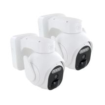 Cámaras Exteriores - Dio Connected Home - Lote De 2 - Rotativas - Batería - 3mp