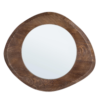 Bizzotto - Specchio Con Cornice In Legno 'erin' -50x44 / Marrone