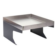 Hegele - Garage Pour Tondeuse-robot Avec Bac À Plantes Hhg-786 37x60x70cm, Acier Inoxydable, Anthracite