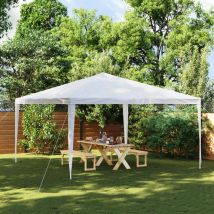 Tente De Réception-tente De Fête 4x4 M Blanc