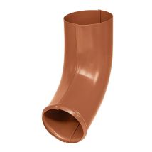 Coude D’évacuation Acier Ø90 Mm – Rouge Brique Ral 8004