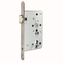 Format Einsteckschloss Kl.3, Wc, 55/78/8, Flf, Niro-stulp Rd. 20x235 Mm, Rechts