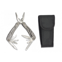 Mehrzweckzange Albainox Mit 19 Funktionen, Mango Aluminium, Gesamtgröße 10,5 Cm