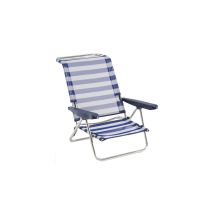 Alco - Strandstuhl 604-alf Verstellbar Aluminium Fibreline