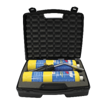 Schweißset mit 2 TURBO MAP-Nachfüllungen + Taschenlampe mit einstellbarer Flamme – Auslassdurchmesser 11,5 mm – DianFlex