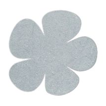 Tischtuchbeschwerer Silber Flower 4 Stück Tischdecke - D-c-fix