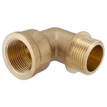 Messing Gewindefitting-winkel 90° - 3/8'' Ig X 3/8'' Ag