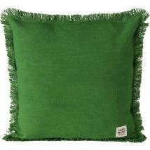 Boltze Lenea Cuscino Verde 45 X 45 Cm Con Frange