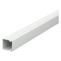 Obo Bettermann Canale Da Parete E Soffitto Con Foratura Sul Fondo 20x20x2000 Polivinilcloruro Grigio Chiaro Ral 7035, 6025102