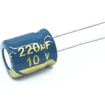 220uf 10vdc Condensador Electrolitico 6,3x11mm Radial 220mf10v105rd