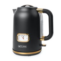 Bouilloire Sans Fil Muse Ms-030 Bc - Indicateur De Température De L’eau - 2200w - Filtre Amovible Et Lavable - Capacité De 1.7l