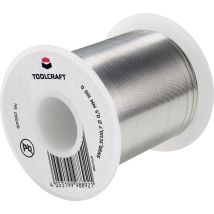 Toolcraft - Lötzinn, Bleifrei Spule Sn99,3cu0,7 Rol1 100 G 0.5 Mm
