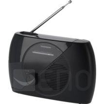 Thomson Rt350 Analoges Tragbares Radio Schwarz