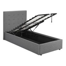 Lpd Furniture - Lucca Plus 3.0 Single Bed Grey