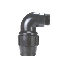 Codo Rosca Macho Fitting Polietileno Crearplast Medidas Accesorios Fontanería: 25-3/4'