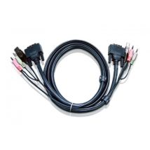 Aten Cable Kvm Dvi-d Usb Dual Link De 1,8 M