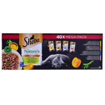 Sheba Natures Gemischte Aromen In Saucenbeuteln 40x85g