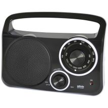 Silva Schneider M 280 Tr Radio Portative Fm, Am Noir