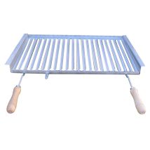Parrilla de gas inoxidable 94 cm – Ideal para asar carnes y verduras – Baluja