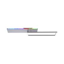 Plafonnier Dimmable Lampe De Salon Arc-en-ciel Veilleuse Télécommande Plafonnier Led, Mémoire, 1x Led 31w 2200lm 2700-5000 Kelvin, Lxlxh 91x56x6 Cm