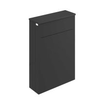 Bayswater - Matt Black Wc Toilet Unit 550mm Wide