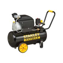 Airum - Stanley Fatmax Professioneller Kompressor, Ölkompressor, Horizontal, 2 Ps, 8 Bar, Tankkapazität 50 L