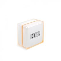 Netatmo Intelligenter Thermostat – Kabelgebunden oder kabellos – WLAN-kompatibel – Programmierbar – 8,3 x 8,3 x 2,2 cm – 0,858 kg