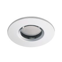 Empotrable Techo Palma Fijo Redondo Ip65 Gu10 50w Cromo