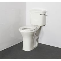 Nymapro Comfort Raised Height Closed Coupled Toilet Wc Bathroom White Doc M