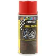 Bombe de peinture aérosol – Peinture étrier de frein racing rouge 150ml – Aspect de finition – MOTIP DUPLI