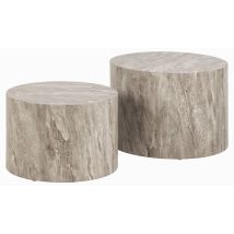 Couchtischset Dice grau – Elegantes Design – Maximale Belastung 20 kg – Hochwertige Materialien – Funktionalität und Stil