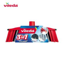 Vileda 3Action Bürste – ATF-Technologie – Leicht – Effektiv gegen Haare – Für Ecken und Winkel – 142157