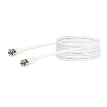 Cavo Coassiale Schwaiger Kvc230 052 Da 3 M, Tipo F, Bianco