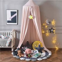 Mosquitera Para Cama Infantil, Estilo Domo, Para Techo, Juego De Casa Del Árbol, Cortina De Cama De 65 Cm De Diámetro.