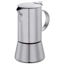 Cilio - Caffettiera Aida Opaca, Acciaio Inox, Acciaio Inox, 12,5 X 11 X 21 Cm