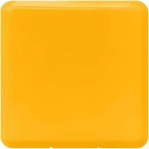 Minkurow Wasserdichte Staubmasken-aufbewahrungsbox Einweg-gesichtsabdeckungs-organizer-box (gelb)