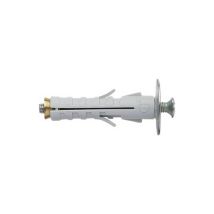 Tacos ELEMATIC TASELLO ENP/V 12 C/VIRO – 100 unidades – Poliamida – Accesorios acero galvanizado – Diámetro perforación 12 mm