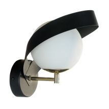 Applique Moderne Nela Boule Verre Noir E14 40w Zuma Line