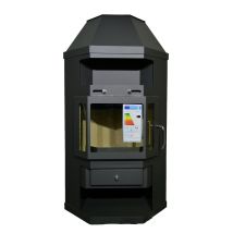 V05 - Holzofen Panama A – 9 Kw – Modernes Design Und Effiziente Heizung – Energieklasse A