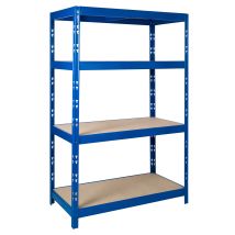 Pro-bau-tec Weitspannsteckregal 350kg Tragkraft 120cm Breit